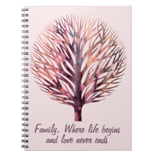 Family tree notebook