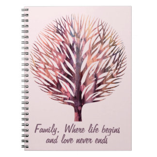 Family tree notebook