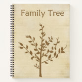 Genealogy Family Tree Notebook