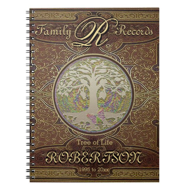 Family Tree Notebook (Front)