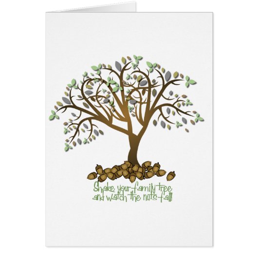 Family Tree Nuts Cards (Front)