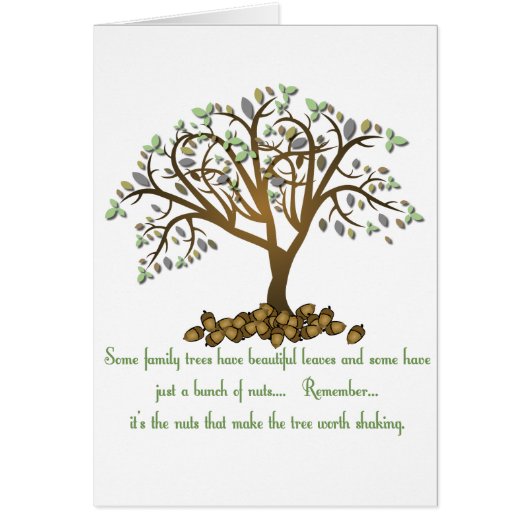 Family Tree Nuts Cards (Front)