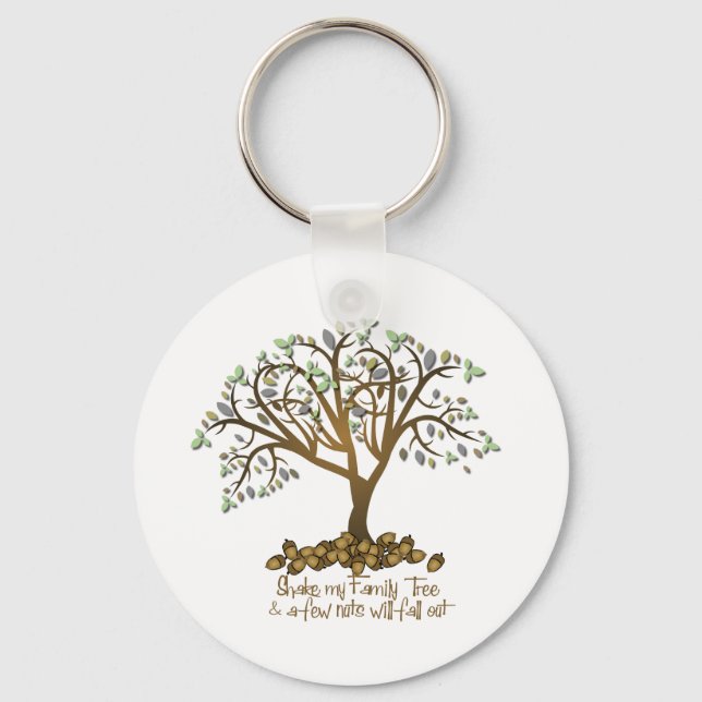 Family Tree Nuts Keychain (Front)