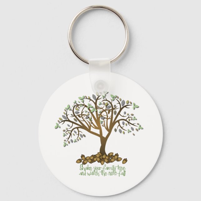 Family Tree Nuts Keychain (Front)