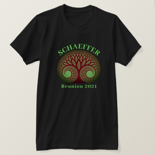 Family Tree of Life Event or Reunion T_Shirt