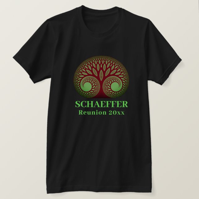 Family Tree of Life Event or Reunion T-Shirt (Design Front)