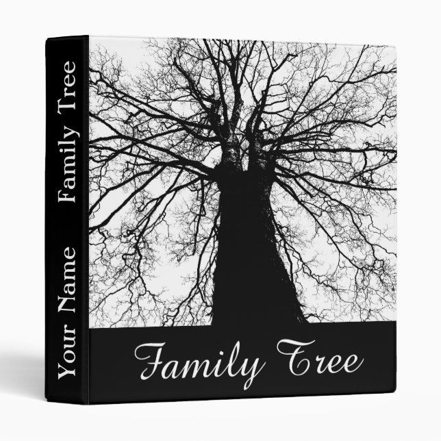 Family Tree Personalized Name Binder (Front/Spine)