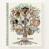 Personalized Family Tree Notebook