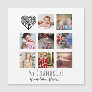 Family Tree Photo Collage Grandma Grandmother Gift