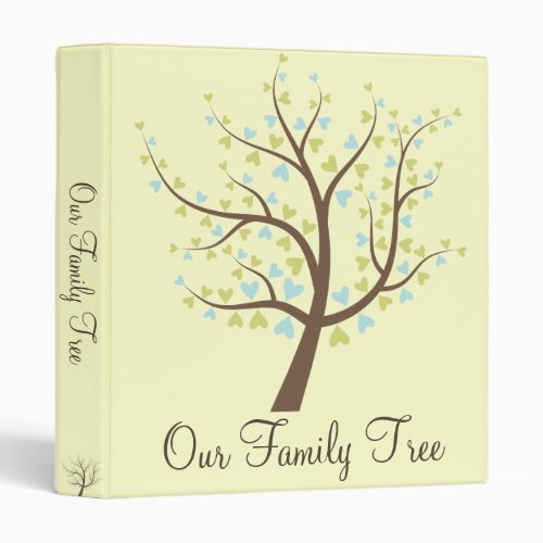 Family Tree PhotoHistory Album 3 Ring Binder
