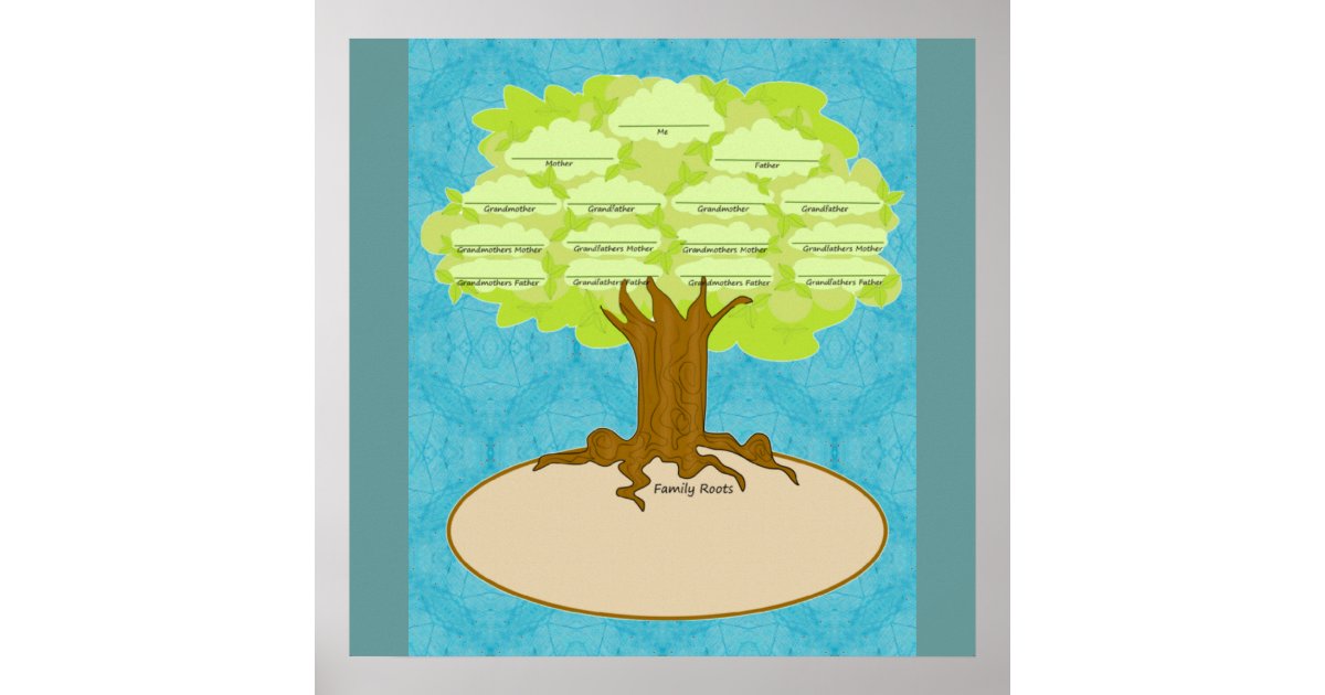 Family Tree, Poster | Zazzle.com