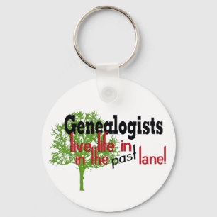 Family Tree Research Keychain