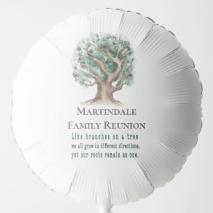 Family Tree Reunion Balloon