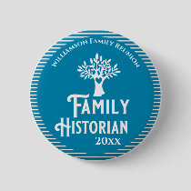 Family Tree Reunion Historian Genealogy Button