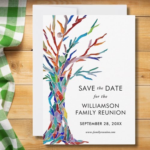Family Tree Reunion Save The Date