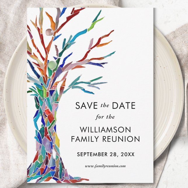 Family Tree Reunion Save The Date (Creator Uploaded)