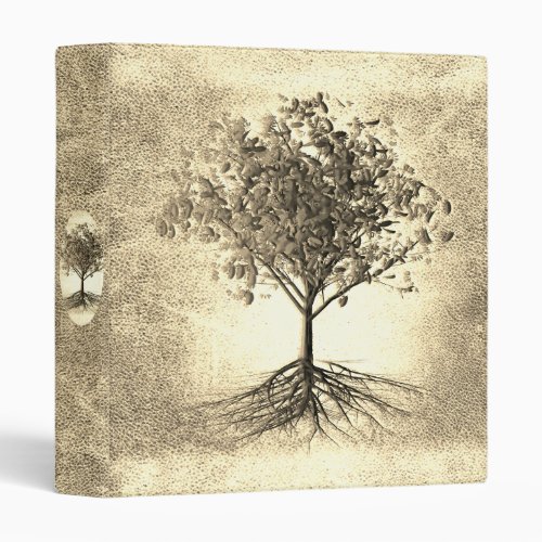 Family Tree Rustic Album 3 Ring Binder