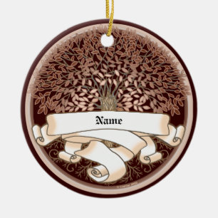 Family Tree surname ornament