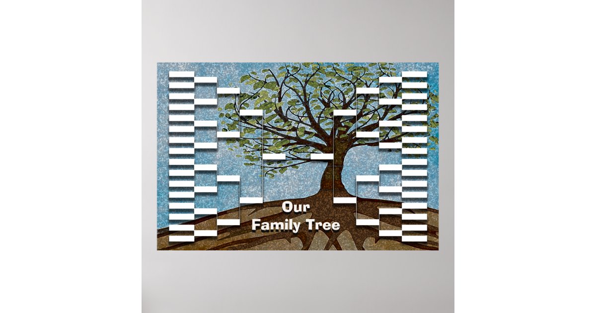 family tree ideas on a poster