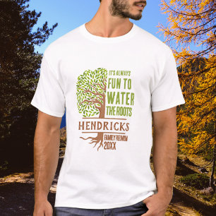 Family Tree themed custom Family Reunion T-Shirt