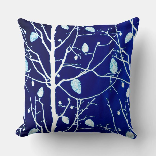 Family Tree Throw Pillow (Front)