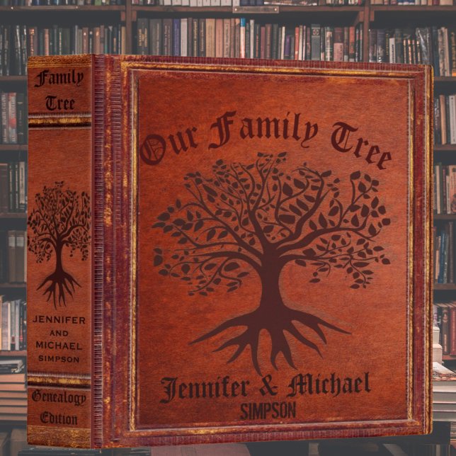 Family Tree | Vintage Genalogy Binder (Creator Uploaded)