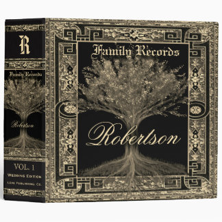 Family Tree | Wedding Edition 3 Ring Binder