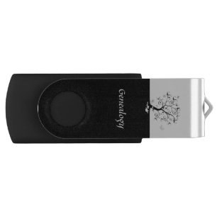 Family Tree with <3 Roots USB Drive