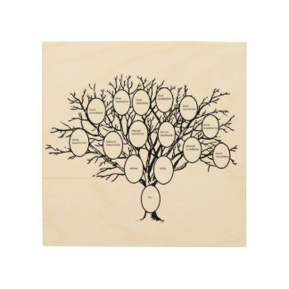 Family Tree Wood Wall Decor