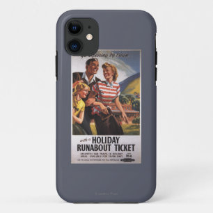 Family Trio on Holiday Runabout Savings iPhone 11 Case
