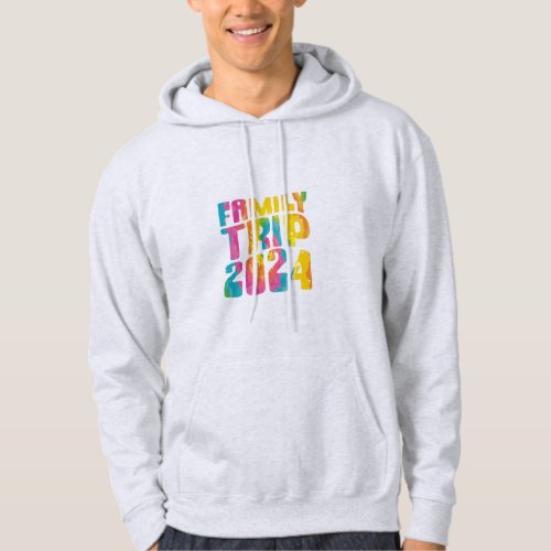 Family Trip 2024 Family Vacation Hoodie
