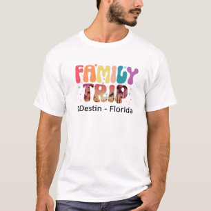Family Trip Destin Florida Family Vacation Matchin T-Shirt