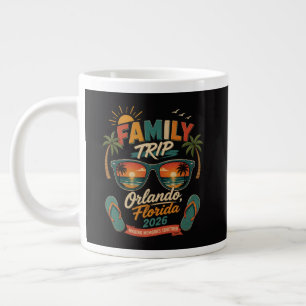 Family Trip Orlando Florida 2026 Giant Coffee Mug