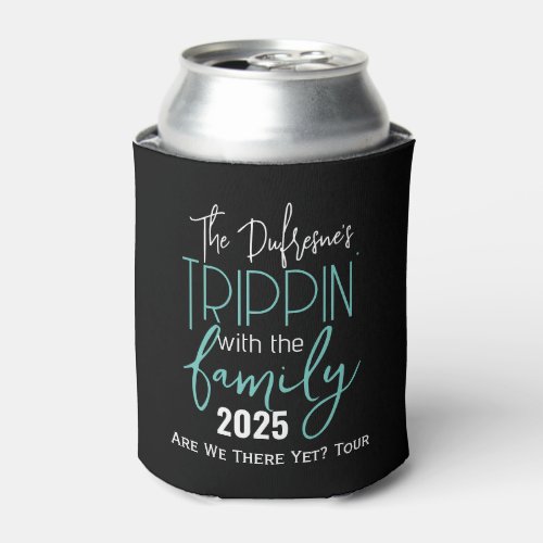 Family Trip Personalized Can Cooler