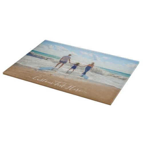 Family _ Unique Your Own Design Custom Photo Text Cutting Board