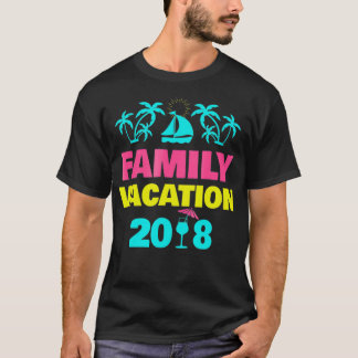 Family Vacation 2018 Road Trip Beaches T-Shirt