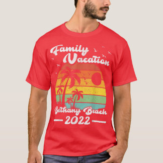 Family Vacation 2022 Vintage Delaware Bethany Beac T-Shirt
