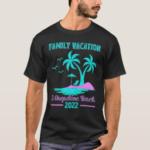 Family Vacation 2022 Vintage Florida St Augustine  T-Shirt