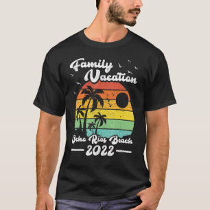 Family Vacation 2022 Vintage Jamaica Ocho Rios Bea T-Shirt