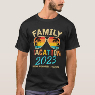 Family Vacation 2023 Beach Matching Summer Vacatio T-Shirt