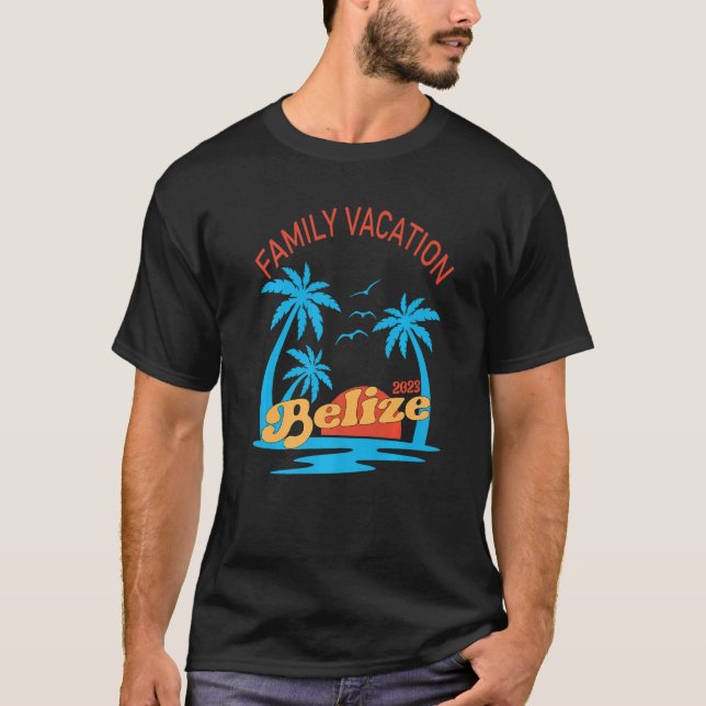 Family Vacation 2023 Belize Matching Group Summer  T-Shirt (Front)