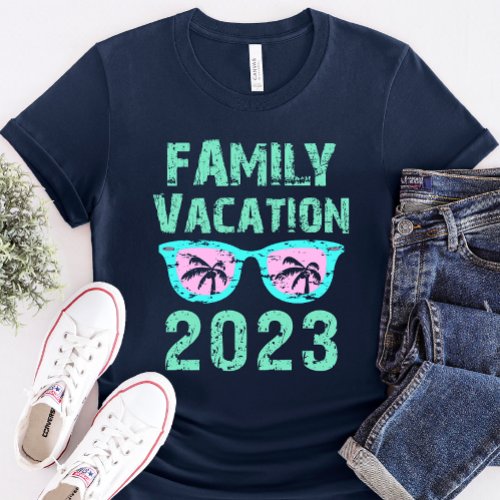 Family Vacation 2023 Family Matching Vacation T_Shirt