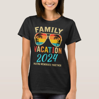 Family Vacation 2024 Beach Matching Summer Vacatio T-Shirt