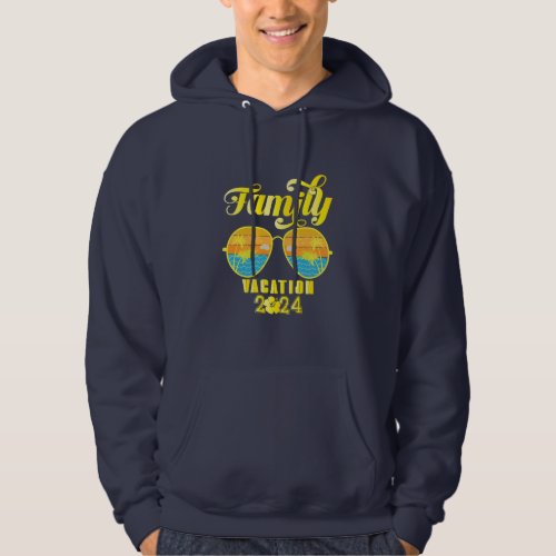 Family Vacation 2024 Beach Summer Vacation 2024 Hoodie
