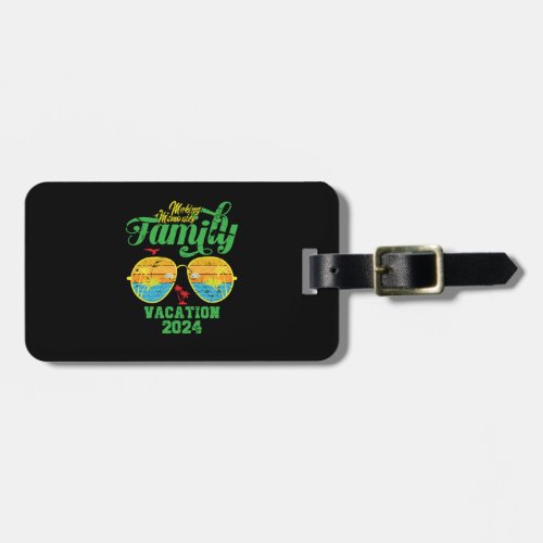 Family Vacation 2024 Matching Summer Vacation Trip Luggage Tag