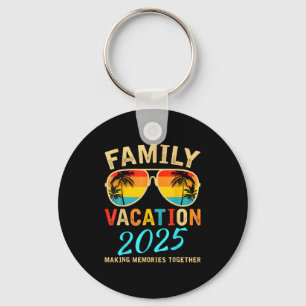 Family Vacation 2025 Beach Matching Summer Vacatio Keychain