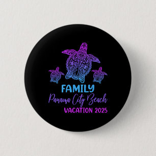 Family Vacation 2025 Sea Turtle Florida Panama Cit Button