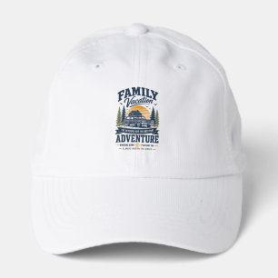 Family Vacation Adventure Vintage Road Trip Design Performance Cap