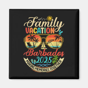 Family Vacation Barbados 2025 Memories Family Summ Magnet