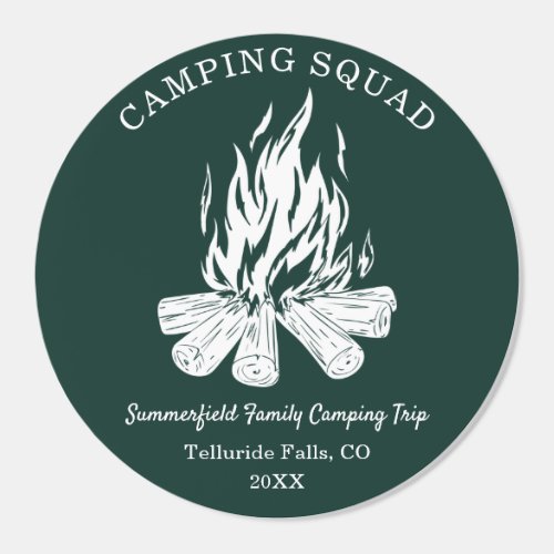 Family Vacation Camping Trip Custom